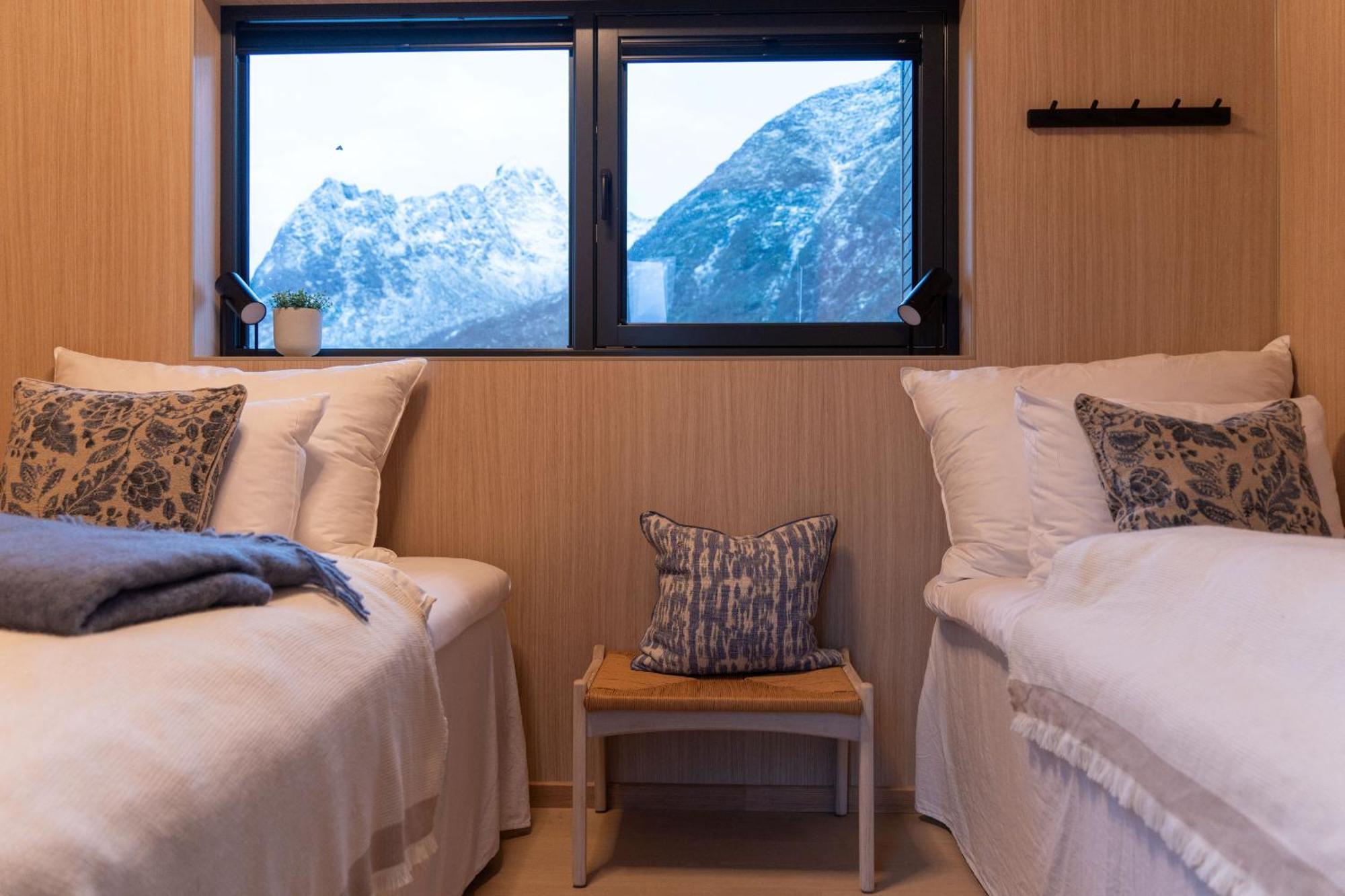Luksushytte Med Jacuzzi, Summer&Winter Retreat Lyngværet Exteriér fotografie