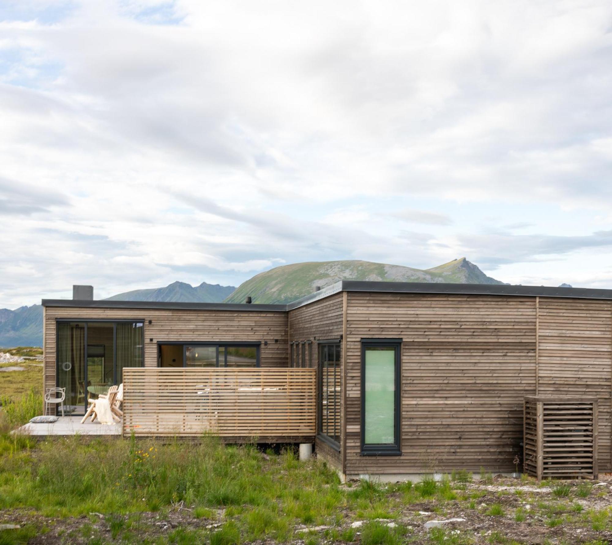 Luksushytte Med Jacuzzi, Summer&Winter Retreat Lyngværet Exteriér fotografie